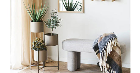 Virágállványok, Kaspók