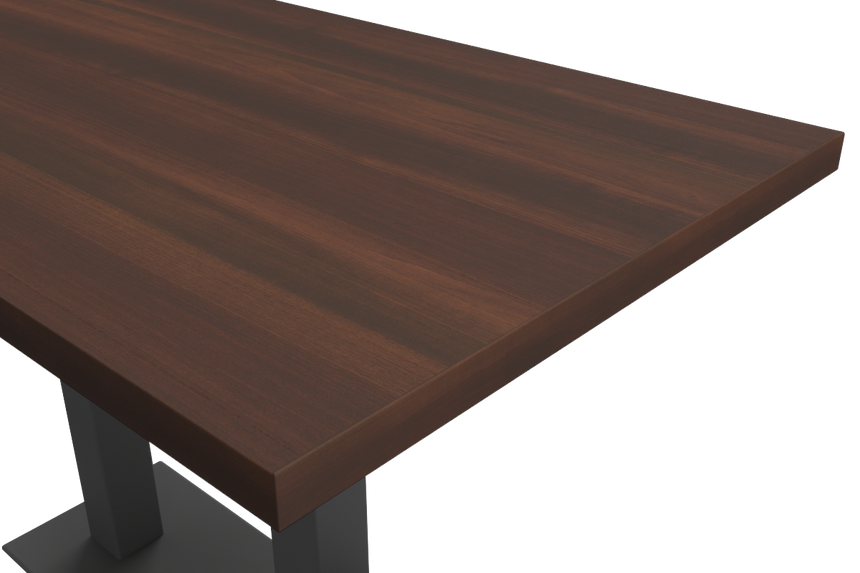 GastroLam – Éttermi asztallap választható méretben sötét dió színben