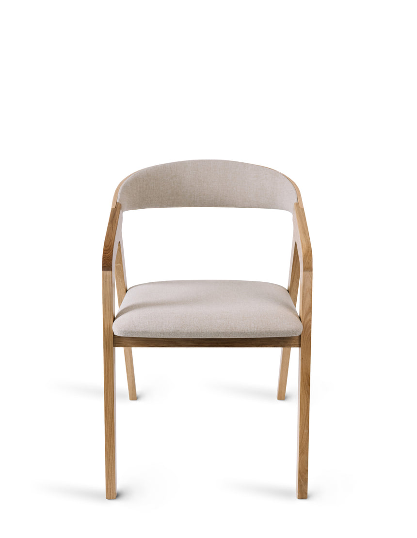 Frame P étkezőszék - választható kárpitozással/pácolással