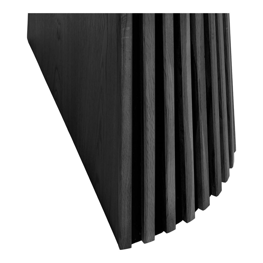 Osaka étkezőasztal – Ø120 cm / 120–160–200–240 cm, fekete színben