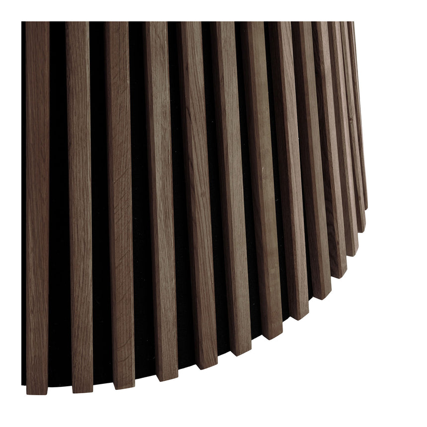 Osaka étkezőasztal – Ø140 cm, füstölt tölgy színben