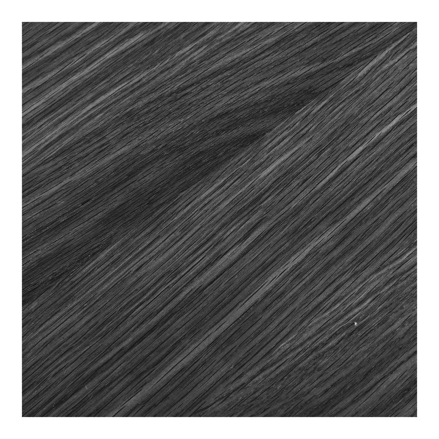 Osaka étkezőasztal – Ø140 cm, fekete színben