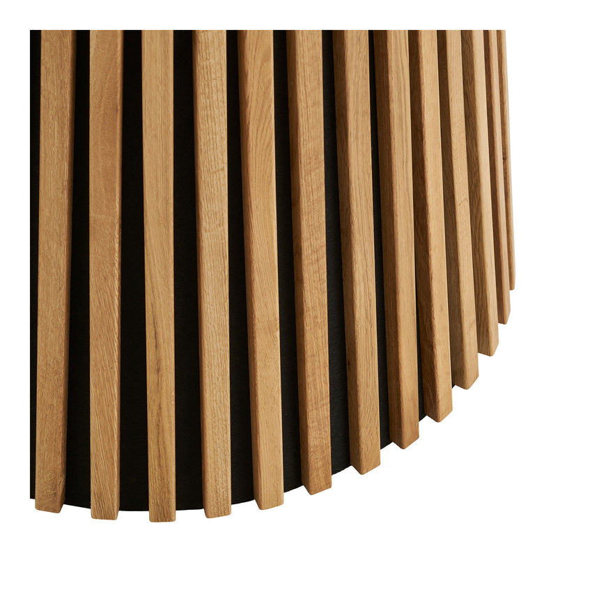 Osaka étkezőasztal – Ø120 cm, natúr tölgy színben