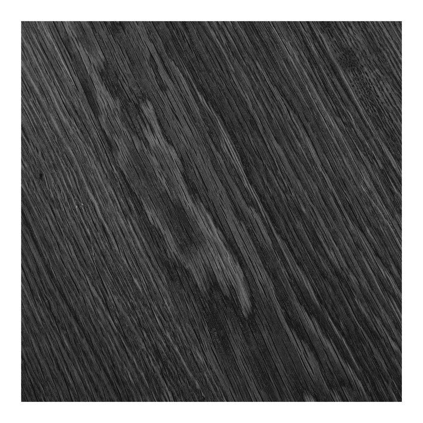 Osaka étkezőasztal – Ø120 cm, fekete színben