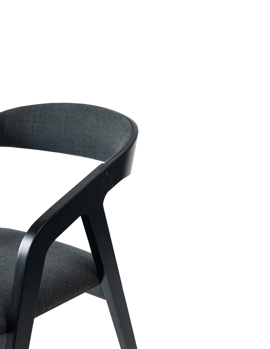 Frame P étkezőszék - választható kárpitozással/pácolással