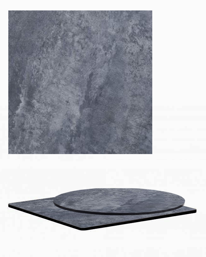 PA Concrete HPL/Compact asztallap, 12 mm