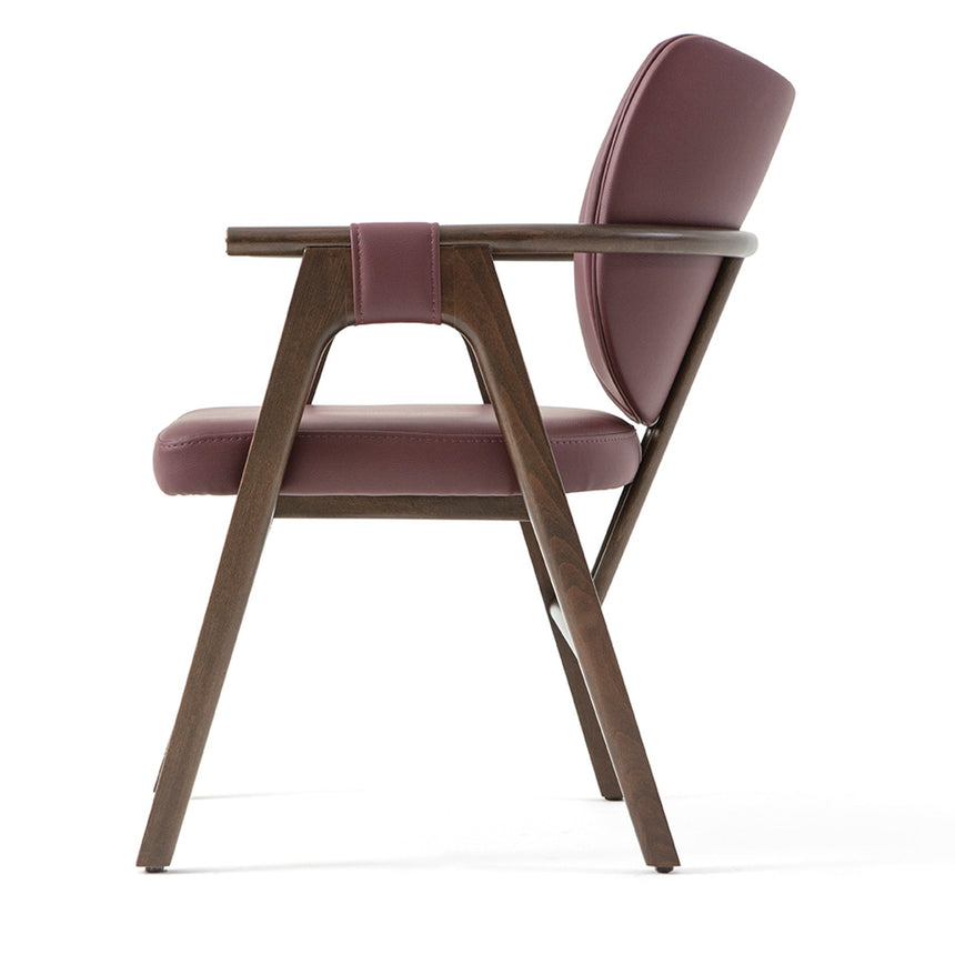 Brown éttermi szék, választható kárpitozással, pácolással