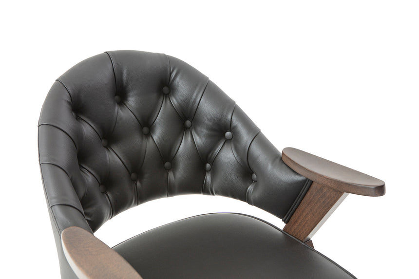 Robert éttermi szék, választható kárpitozással, pácolással