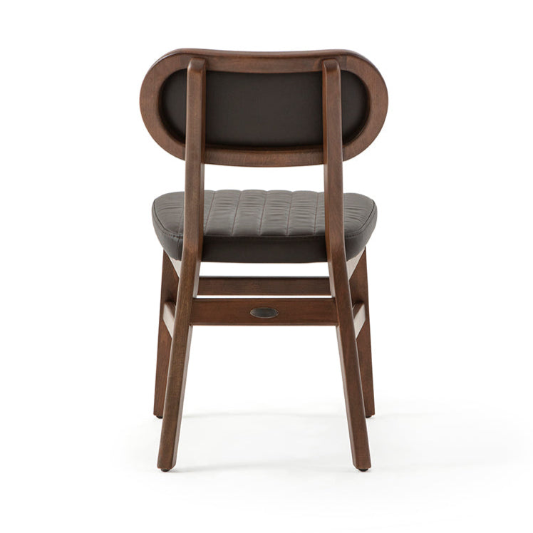 Evans éttermi szék, választható kárpitozással, pácolással