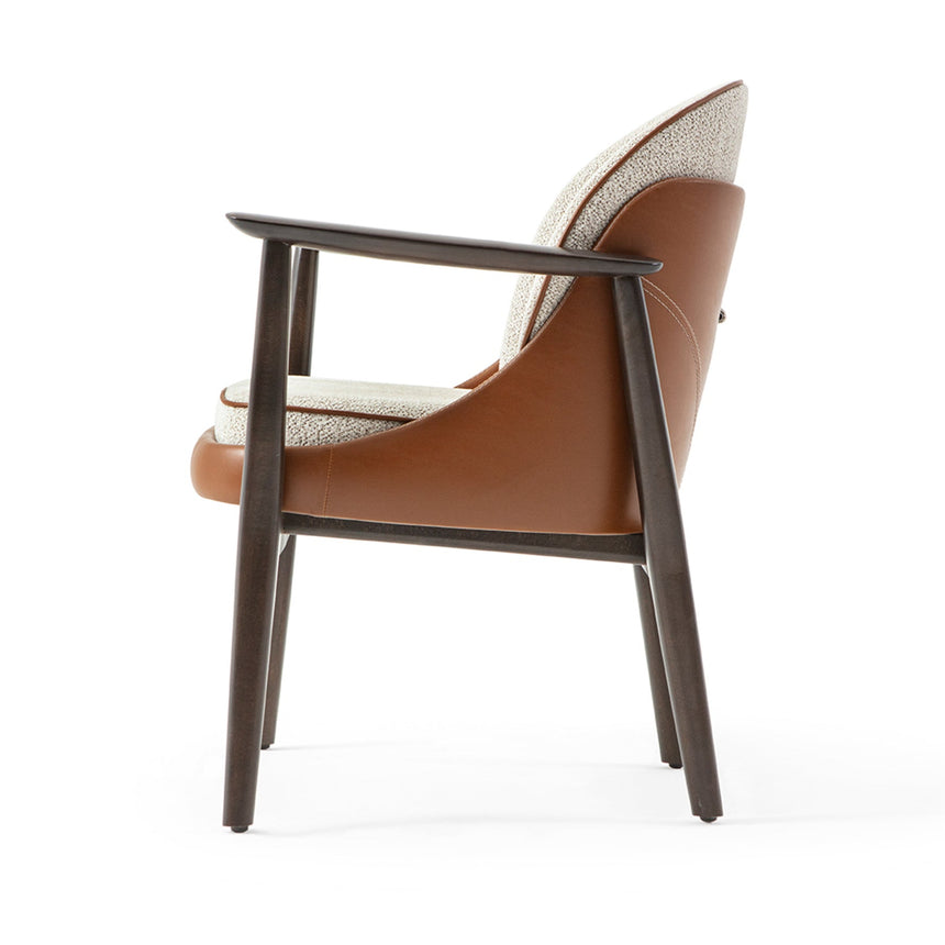 Wilson éttermi szék, választható kárpitozással, pácolással