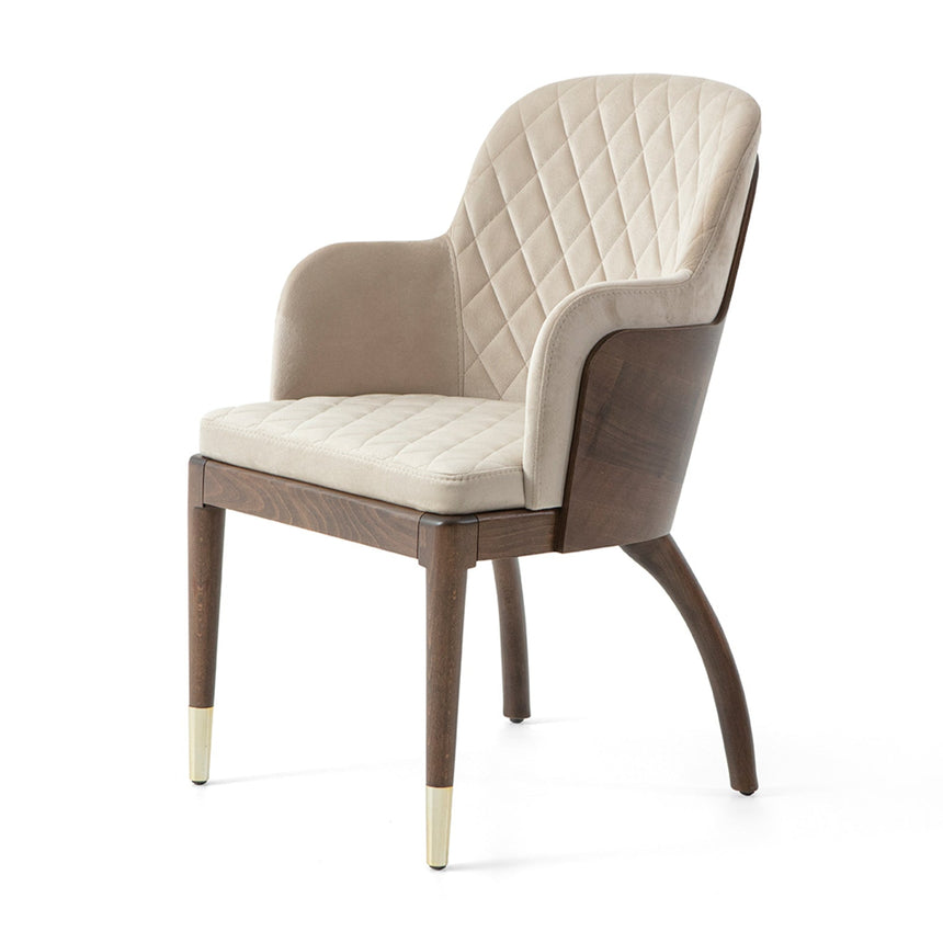 Charla Plus éttermi szék, választható kárpitozással, pácolással