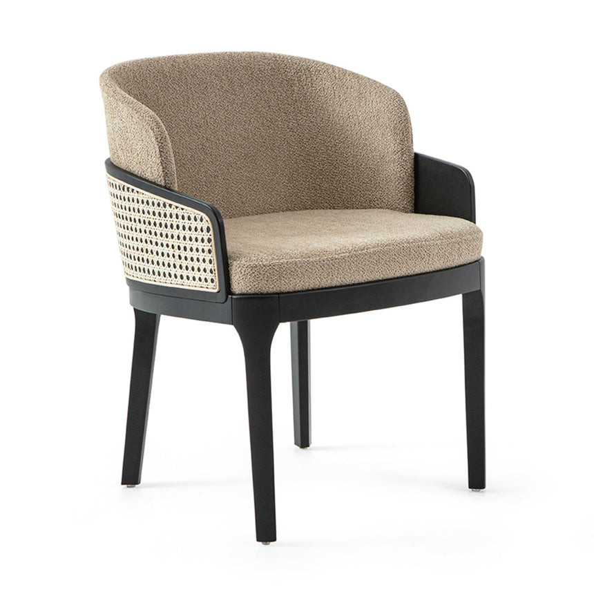 Kyle éttermi szék, választható kárpitozással, pácolással