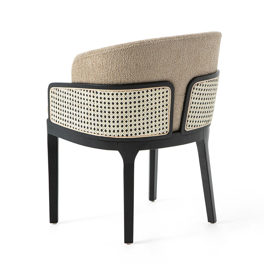 Kyle éttermi szék, választható kárpitozással, pácolással