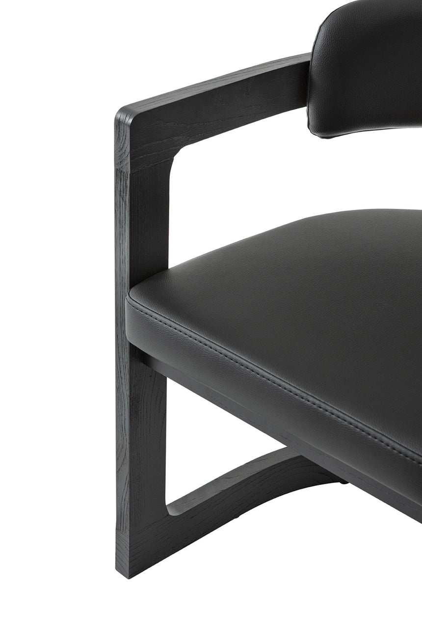 Kyoto éttermi szék, választható kárpitozással, pácolással