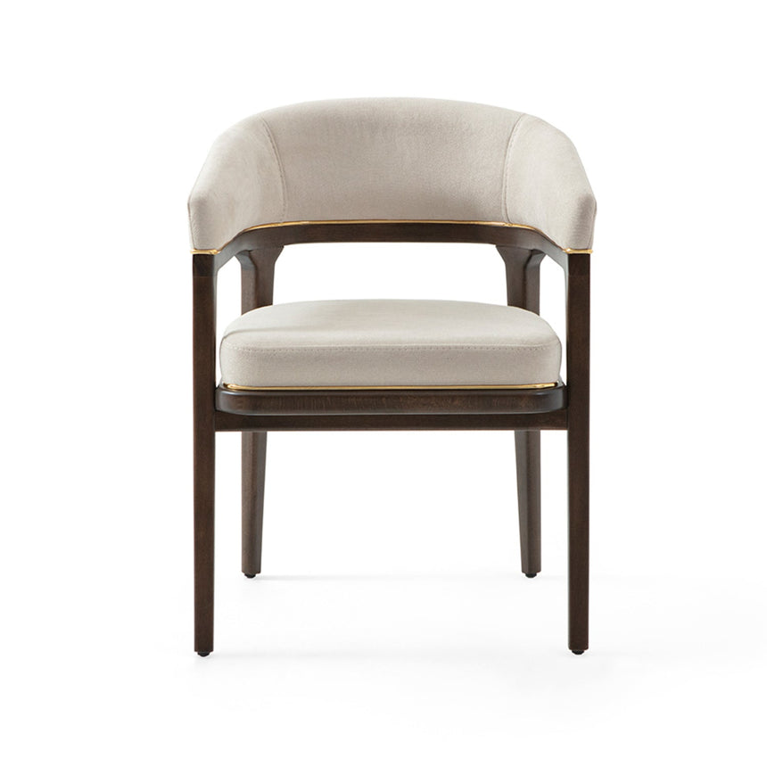 Sophia éttermi szék, választható kárpitozással, pácolással