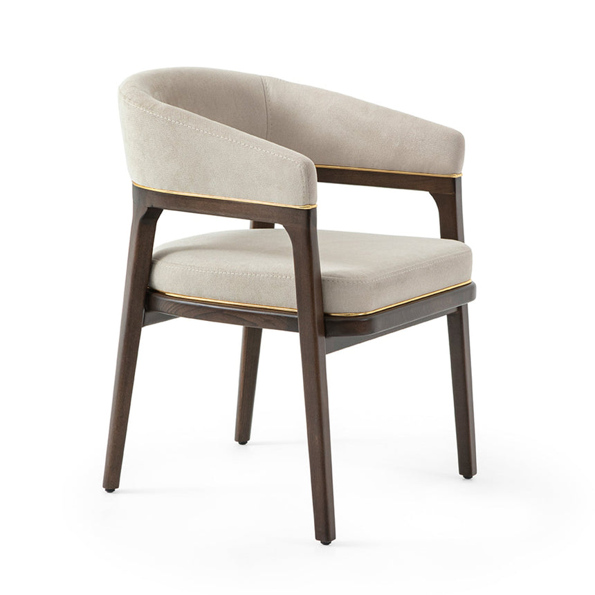 Sophia éttermi szék, választható kárpitozással, pácolással