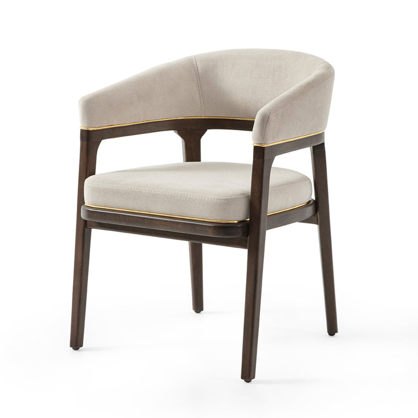 Sophia éttermi szék, választható kárpitozással, pácolással