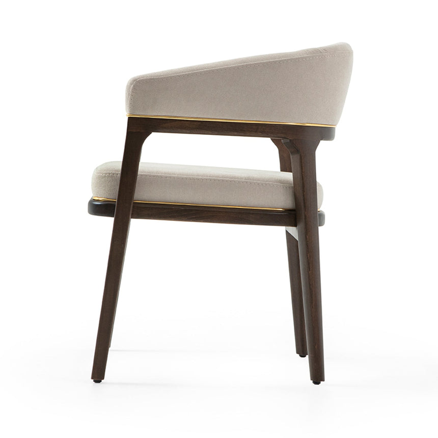 Sophia éttermi szék, választható kárpitozással, pácolással