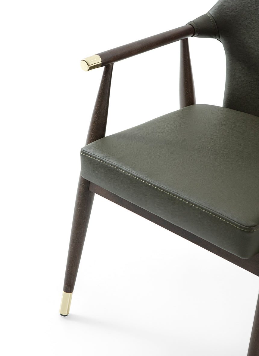 California éttermi szék, választható kárpitozással, pácolással