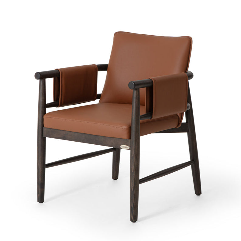 Roy éttermi szék, választható kárpitozással, pácolással