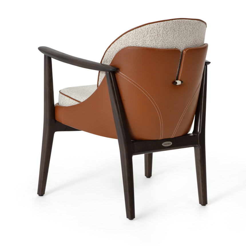 Wilson éttermi szék, választható kárpitozással, pácolással