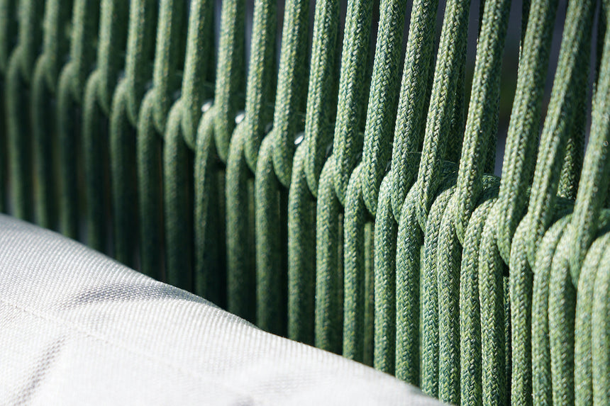 Grattoni Como kerti garnitúra 4 személyes, zöld színben