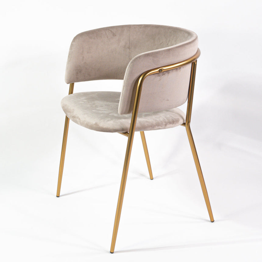 Mia étkezőszék Camel színben