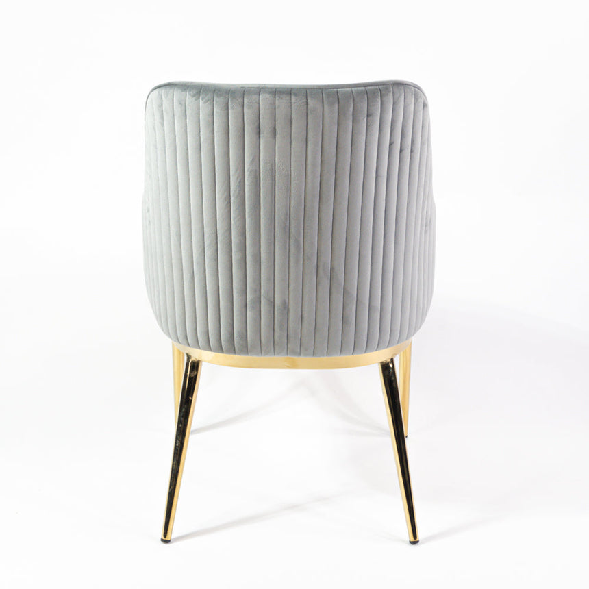 KL Nolan prémium étkezőszék szürke színben