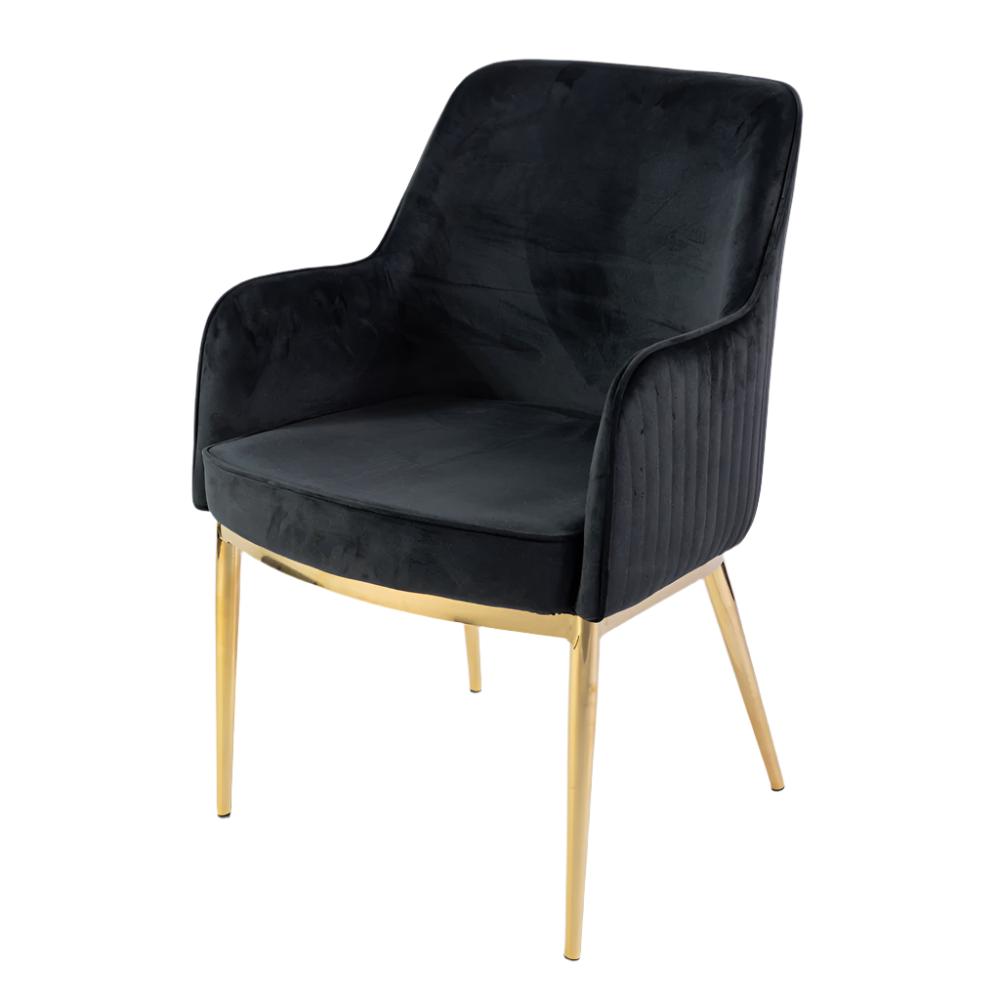 KL Nolan prémium étkezőszék fekete színben