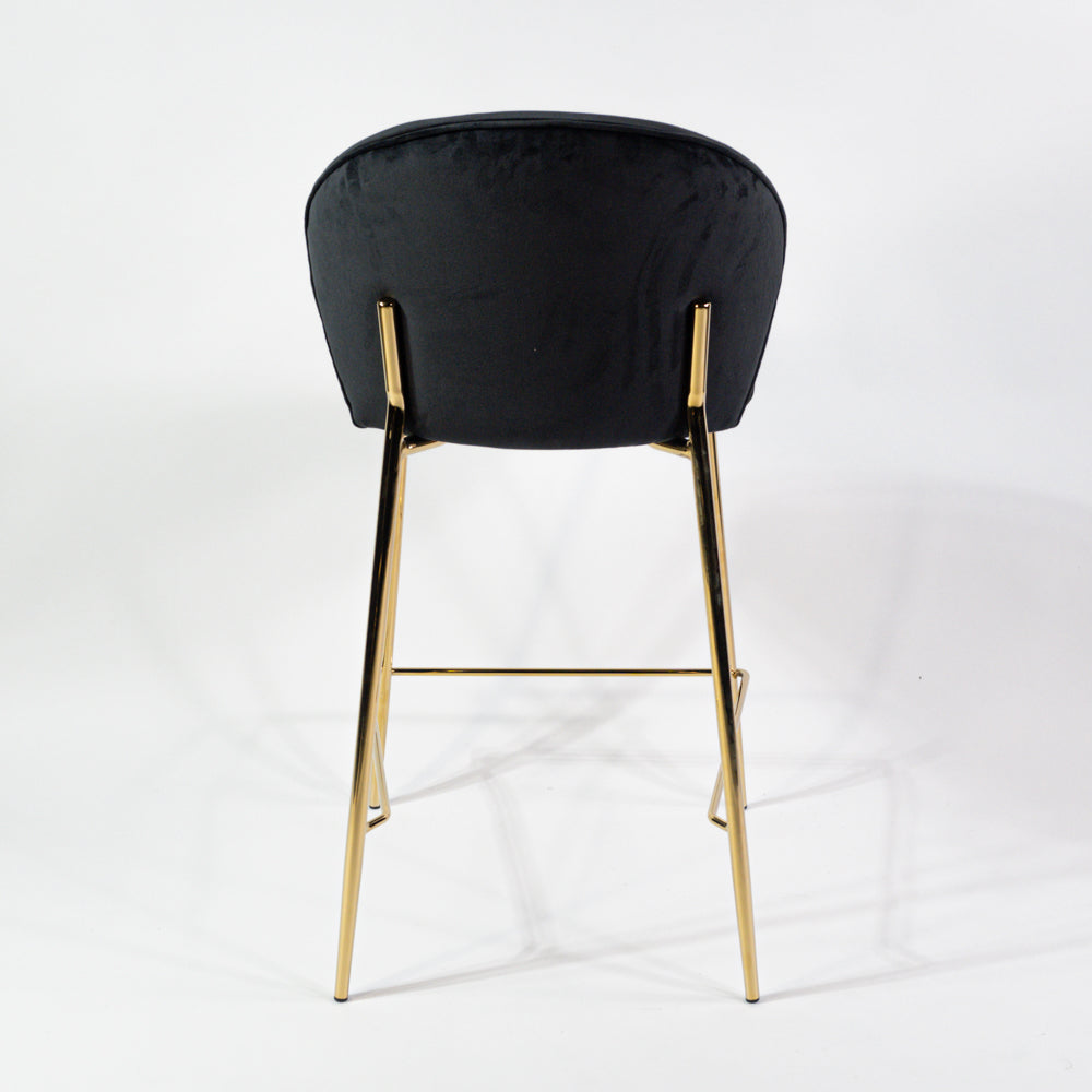 KL Lily kényelmes bárszék 65 cm fekete színben