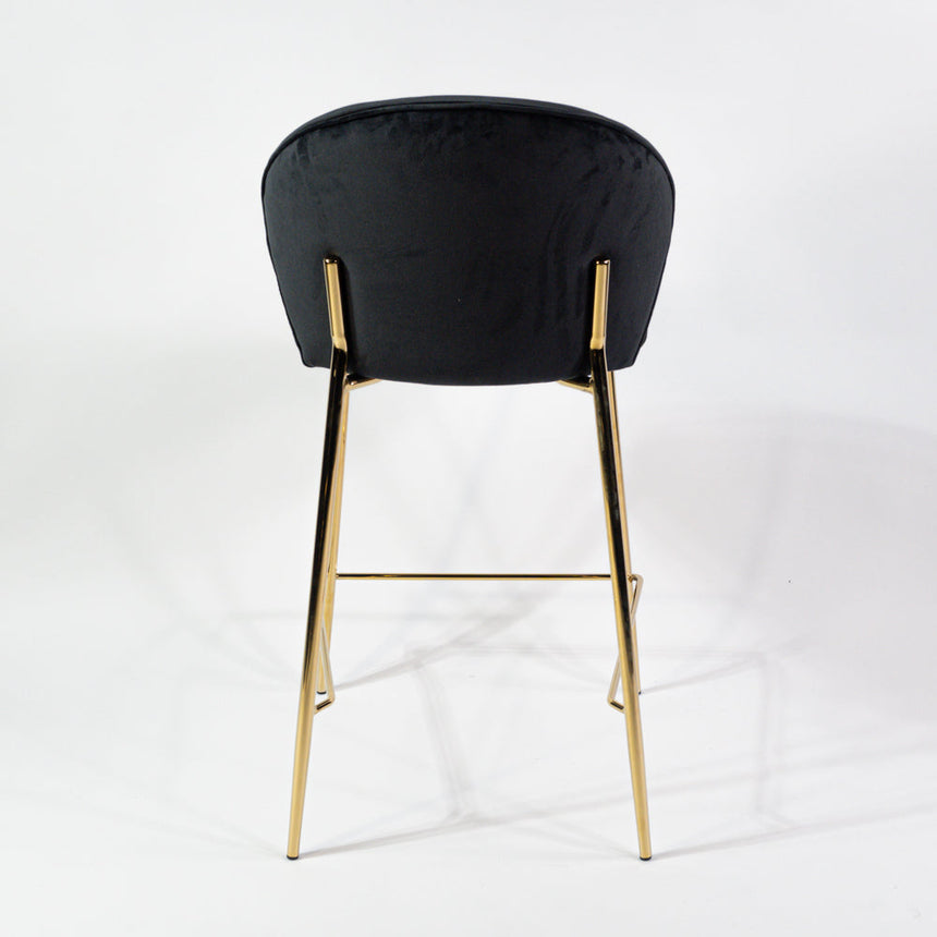 KL Lily kényelmes bárszék 65 cm fekete színben