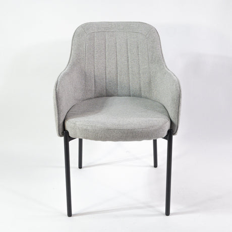 KL Porto prémium étkezőszék, szürke színben