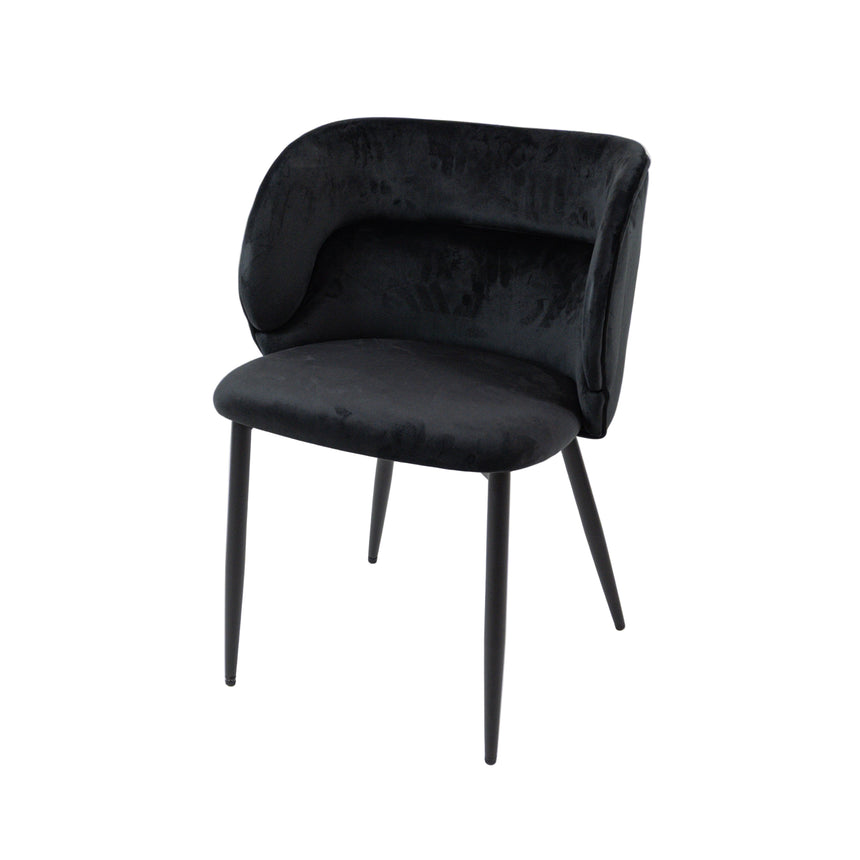 KL Violet erősített étkezőszék fekete 6 db-os csomagajánlat