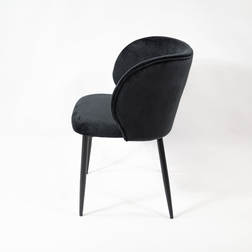 KL Violet erősített étkezőszék fekete 6 db-os csomagajánlat