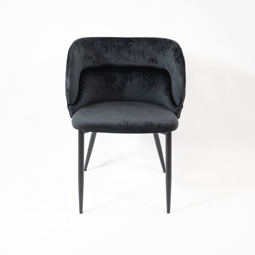 KL Violet erősített étkezőszék fekete 6 db-os csomagajánlat