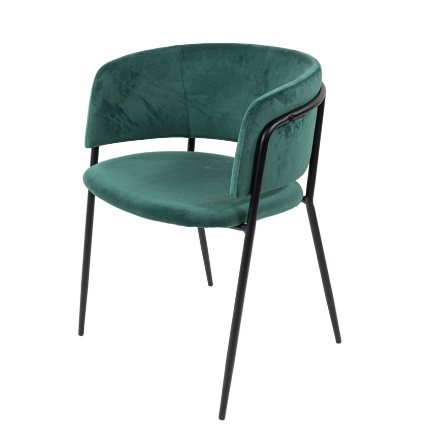 KL Liam étkezőszék zöld színben