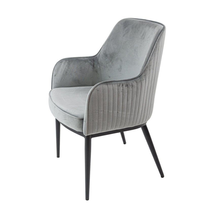 KL Nolan prémium étkezőszék szürke színben, winter edition