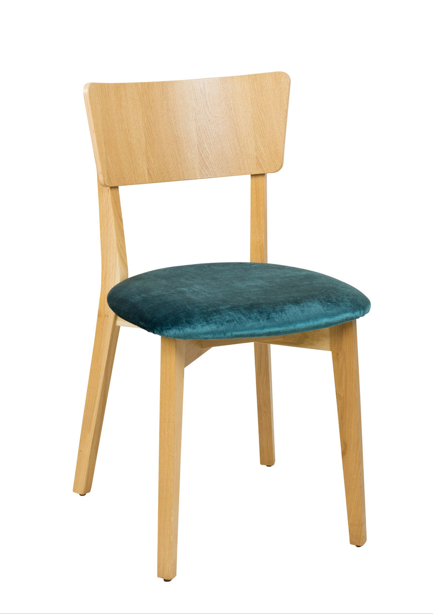 Éttermi szék Dimmy PS - választható kárpitozással/pácolással