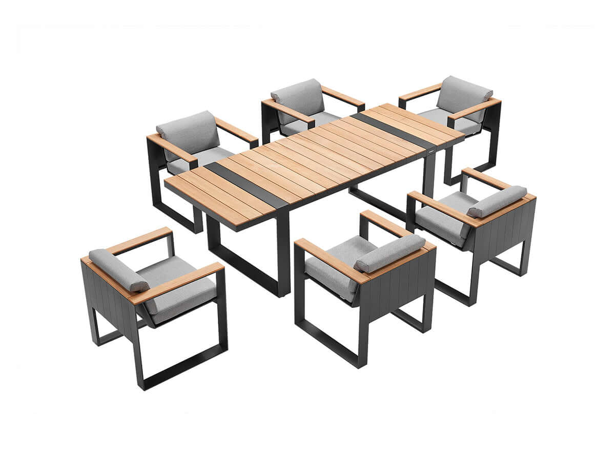 Higold Cambusa 6 személyes kerti étkezőszett