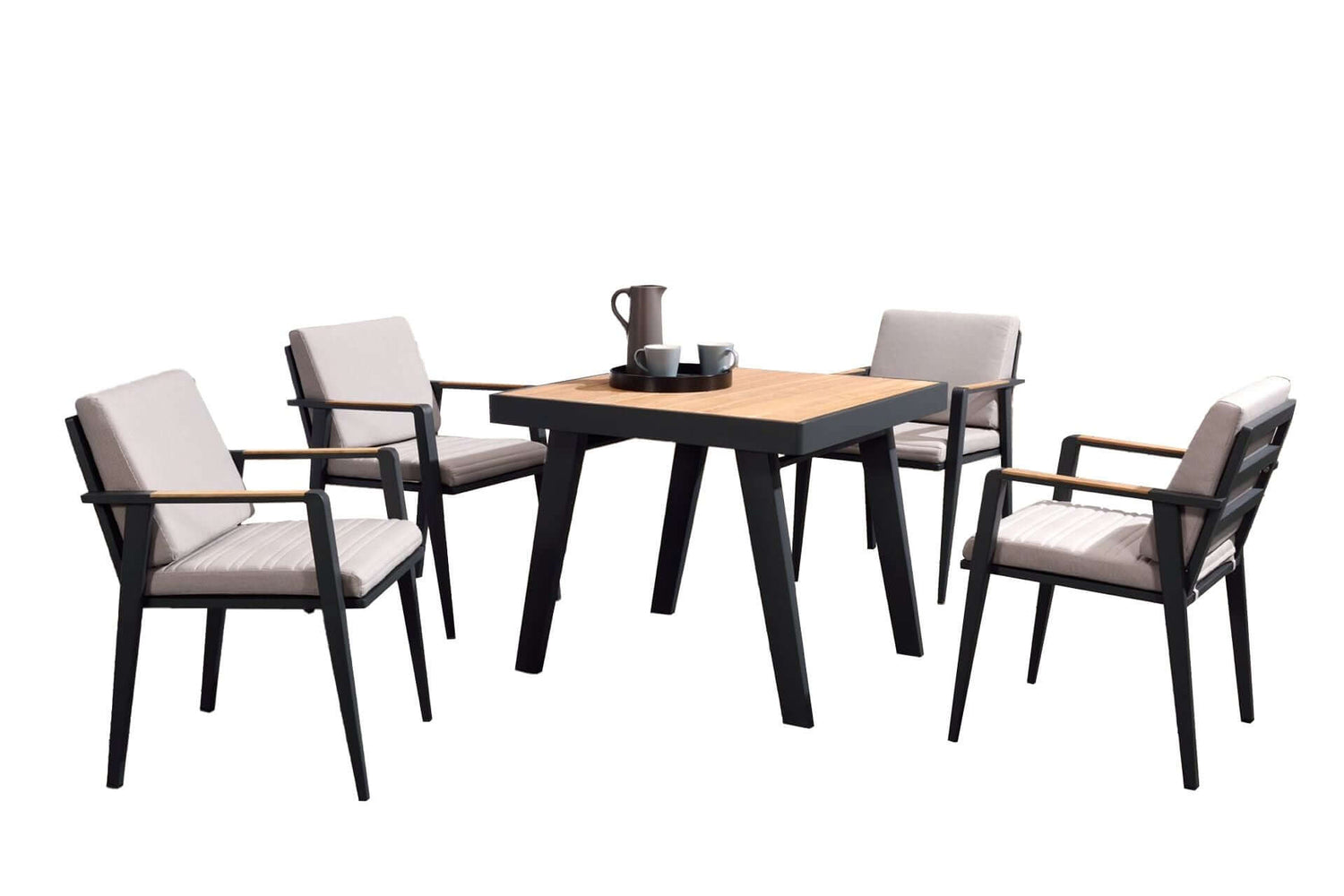 Higold Emoti – 4 személyes  kerti étkezőszett