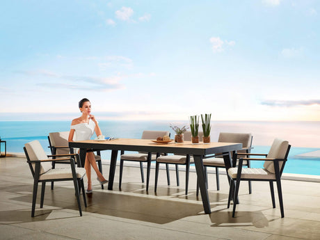 Higold Emoti – 8 személyes  kerti étkezőszett