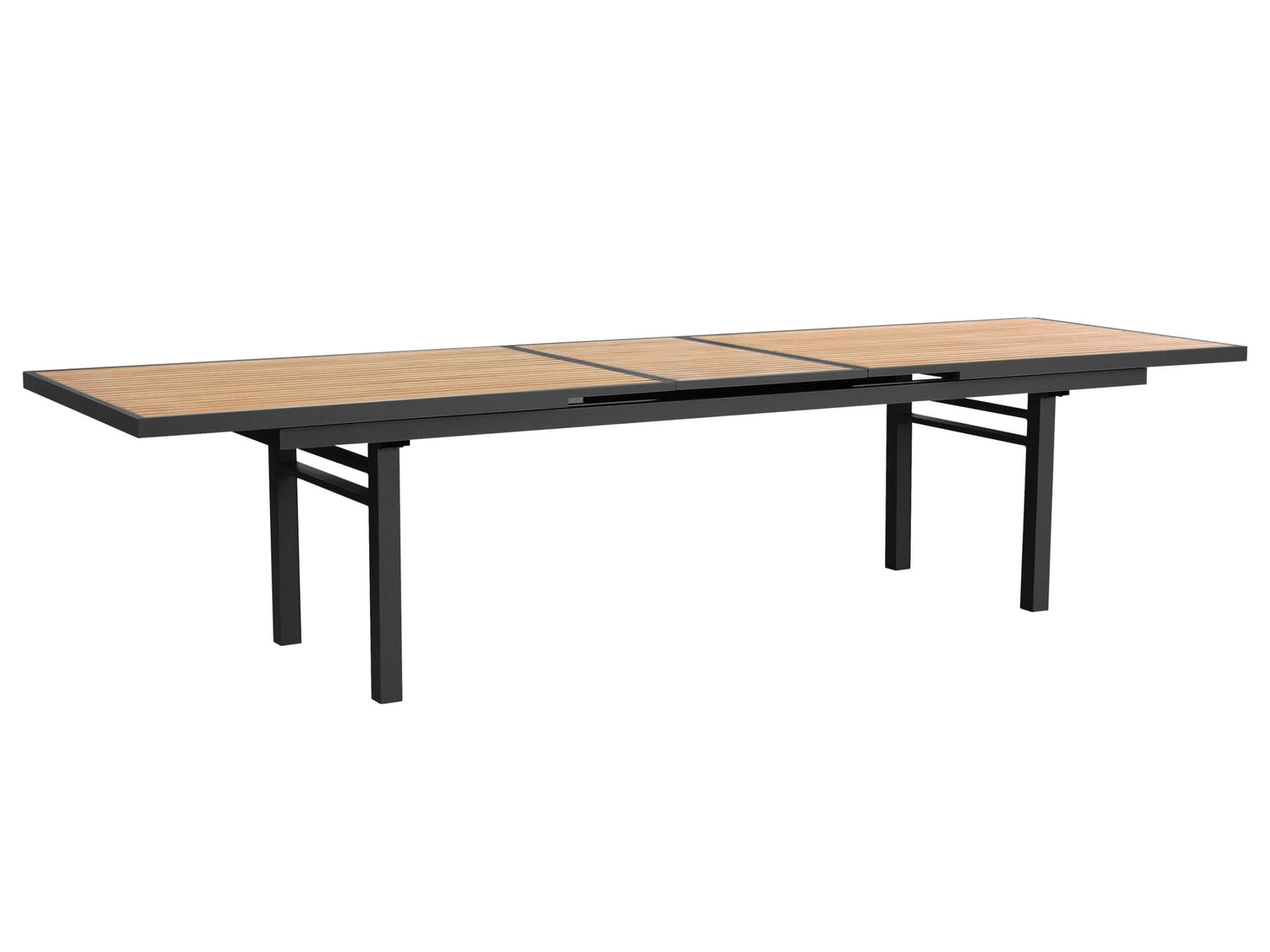 Higold Nofi - 10 személyes  kerti étkezőszett fekete színben