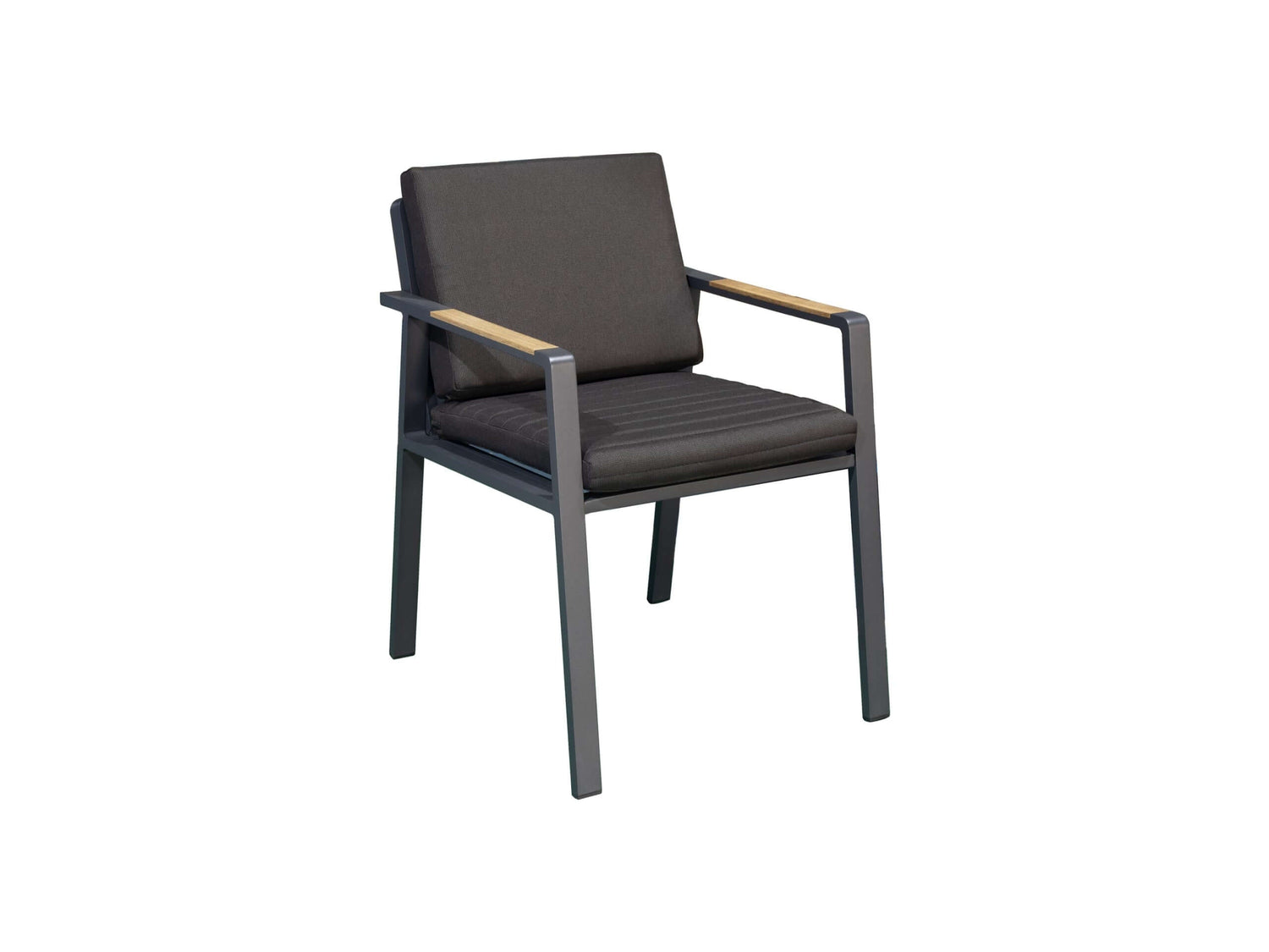 Higold Nofi - 8 személyes  kerti étkezőszett fekete színben