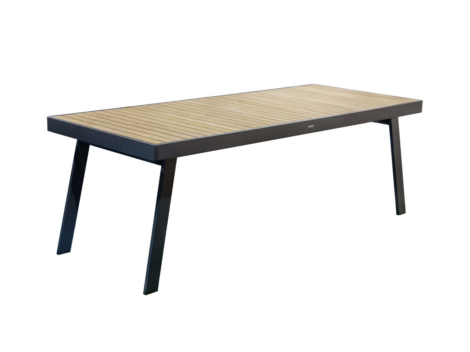 Higold Nofi - 8 személyes  kerti étkezőszett fekete színben