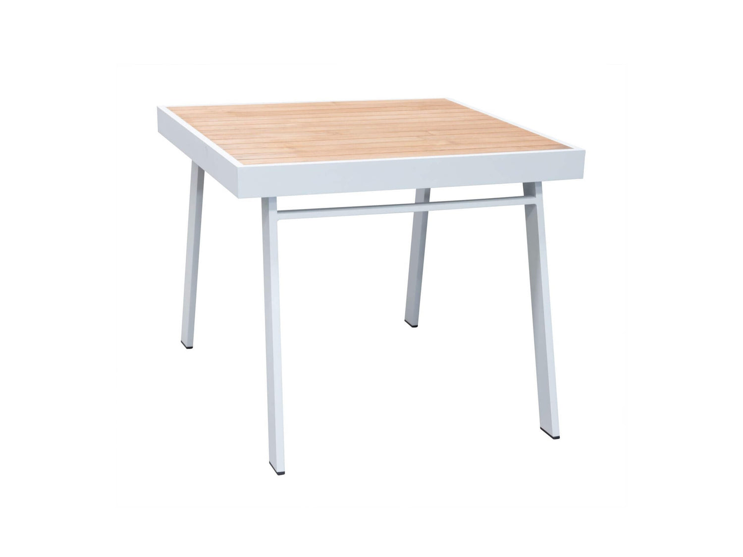 Higold York 4 személyes kerti étkezőszett, fehér színben