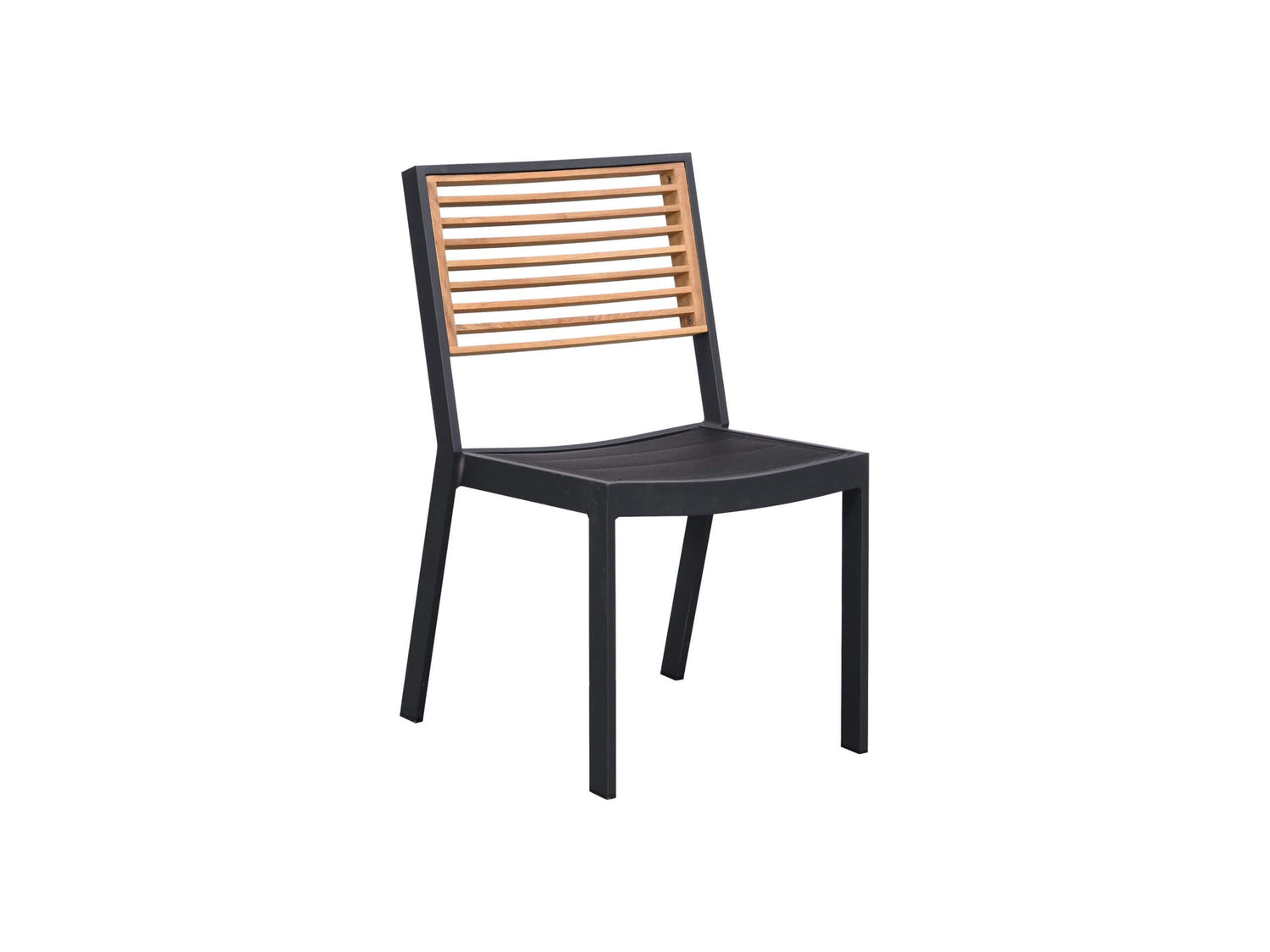 Higold York 6 személyes kerti étkezőszett, fekete színben