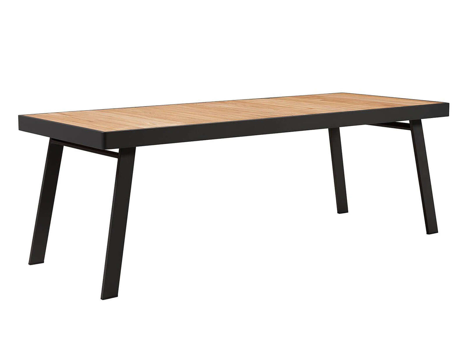 Higold York 6 személyes kerti étkezőszett, fekete színben