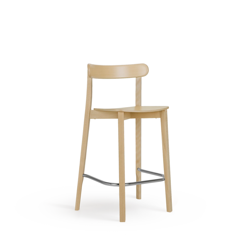 Paged Icho H-4420 pultszék 71 cm ülésmagassággal, világos bükk