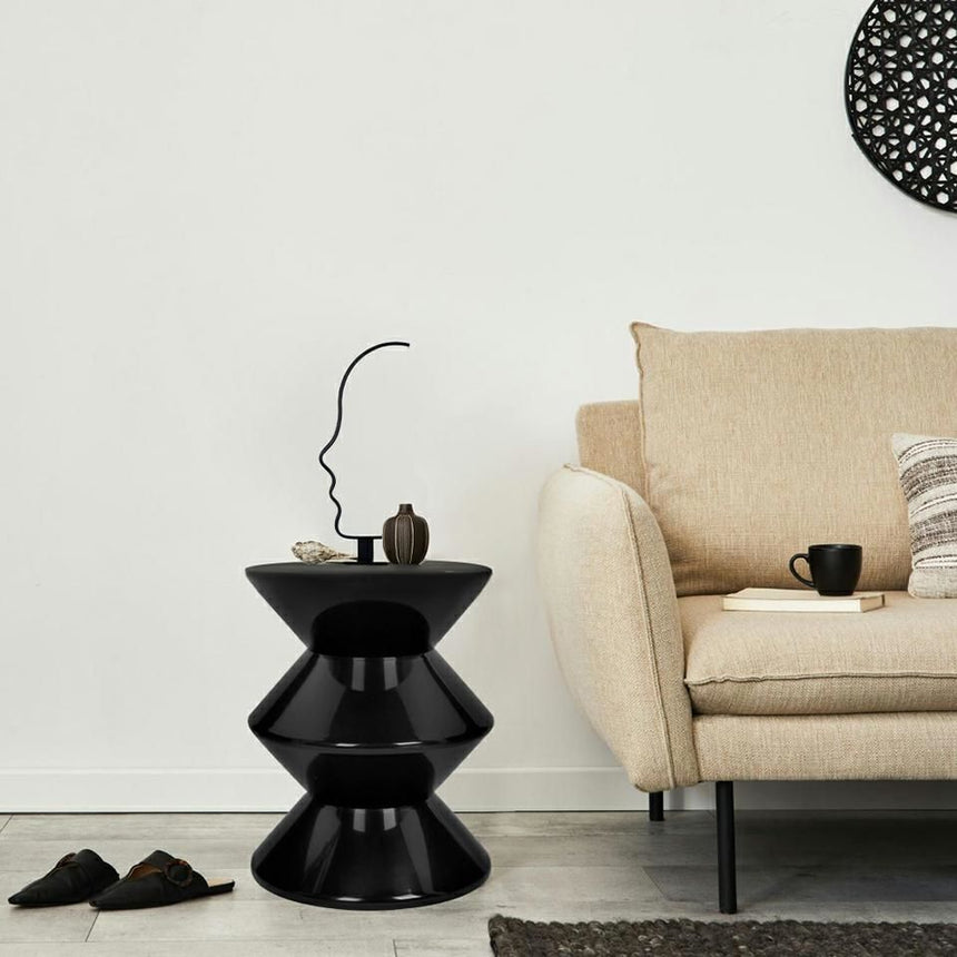 Face Table asztali lámpa fekete – LED, acél, alumínium
