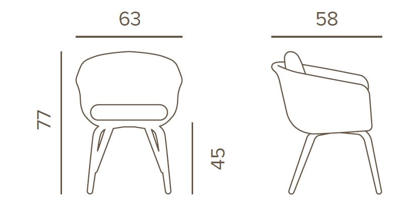 Grattoni Melrose II., kültéri szék